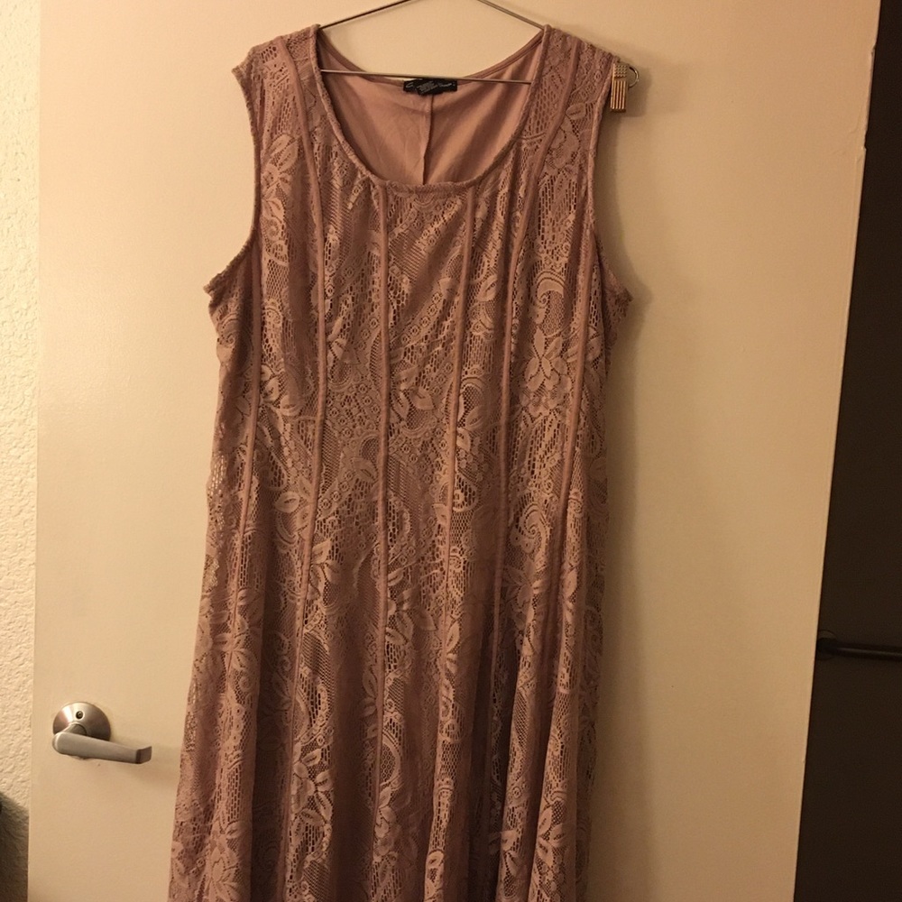 Rose gold dress